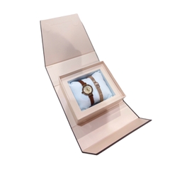 Combo Quà Tặng Đồng Hồ Nữ JA-779E Kèm Dây Mesh