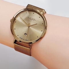 Đồng Hồ Nữ JA-426MC Julius Hàn Quốc Dây Thép (Nâu)