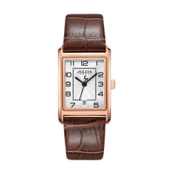 Đồng Hồ Nam JA-1494M Julius Hàn Quuốc Dây Da (2 màu)