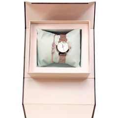 Combo Quà Tặng Đồng Hồ Nữ Julius JA-732C + Nu trang ESME ES214