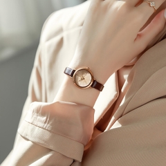 Combo Quà Tặng Đồng Hồ Nữ JA-979E Kèm Dây Mesh + Lắc Tay JSB078