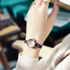 Combo Quà Tặng Đồng Hồ Nữ JA-979E Kèm Dây Mesh + Lắc Tay JSB078