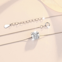 Dây chuyền Moissanite Cao Cấp  ES447-HK054