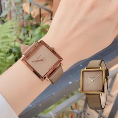 Đồng Hồ Nữ Julius JA-354 Mặt Vuông