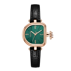 Đồng Hồ Nữ JA-1394 Julius Hàn Quốc Dây Da (3 Màu)