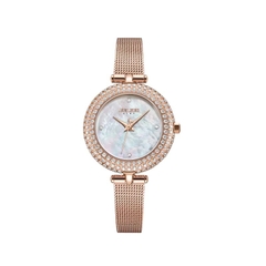 Đồng Hồ Nữ JS-041 Kính Sapphire Julius Star Hàn Quốc Dây Thép (3 Màu)