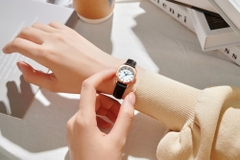 Combo Đồng Hồ Nữ JA-1475C Julius + Dây Mesh + Dây Chuyền ESME ES482