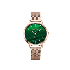 Đồng Hồ Nữ JS-058B Julius Hàn Quốc Kính Sapphire (Xanh)