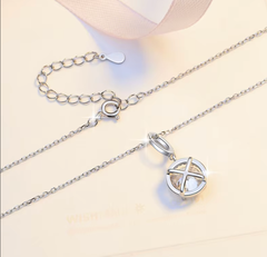 Dây chuyền Moissanite Cao Cấp  ESME ES453-HK067