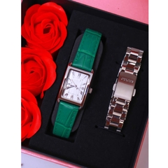 ComboiĐồng Hồ  Nữ Julius JA-1338A + Dây Thép