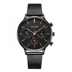 Đồng Hồ Nữ JS-005 Julius Star Hàn Quốc Dây Thép (3 Màu)