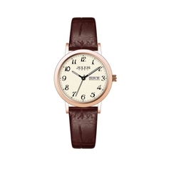 Đồng Hồ Nữ JA-1528 Julius Hàn Quốc Dây Da (3 Màu)
