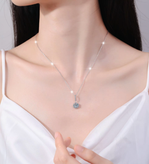 Dây chuyền Moissanite Cao Cấp  ESME ES453-HK067