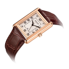 Đồng Hồ Nam JA-1494M Julius Hàn Quuốc Dây Da (2 màu)