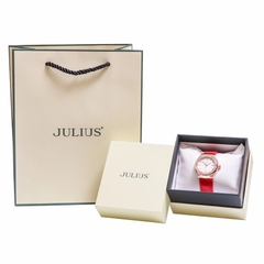 Combo Quà Tặng Đồng Hồ Nữ Julius JA-1395B + ES585