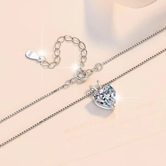 Dây chuyền Moissanite Cao Cấp  ESME  ES454-HK080