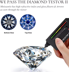 Dây chuyền Moissanite Cao Cấp  ESME ES451-ZZHK004