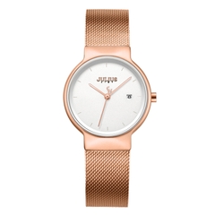 Đồng Hồ JS-009L Julius Hàn Quốc Dây Thép (5 Màu)