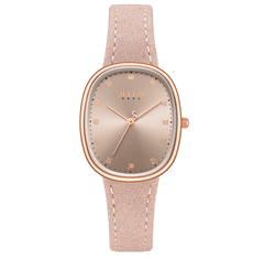 Đồng Hồ Nữ JA-1559 Julius Hàn Quốc Dây Da (4 màu)