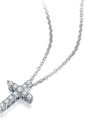 Dây chuyền Moissanite Cao Cấp ES441-HK0036