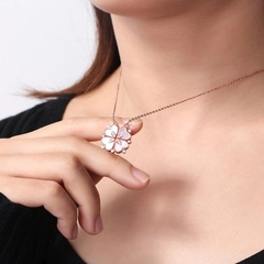 Combo Quà Tặng Đồng Hồ Nữ JA-1395C + Dây Chuyền Cao Cấp ES095ESESME