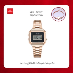 Đồng Hồ Nữ JA-1347B Julius Hàn Quốc Dây Thép (Đồng)