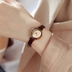 Combo Quà Tặng Đồng Hồ Nữ JA-979E Kèm Dây Mesh + Lắc Tay JSB078