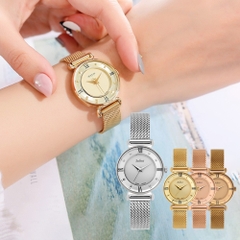 Đồng Hồ Nữ JA-728 Julius Hàn Quốc Dây Thép (4 Màu)