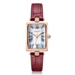 Đồng Hồ Nữ JA-1525 Julius Hàn Quốc Dây Da (3 Màu)