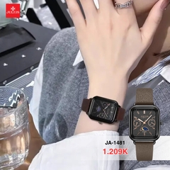 Đồng Hồ Nữ JA-1481 Julius Hàn Quốc Dây Da (4 màu)