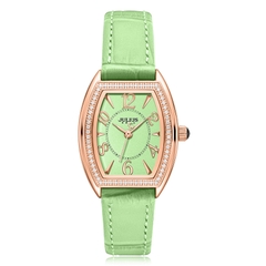 Đồng Hồ Nữ JA-1590 Julius Dây Da (2 MÀU)