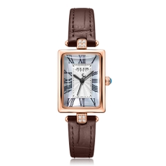 Đồng Hồ Nữ JA-1525 Julius Hàn Quốc Dây Da (3 Màu)