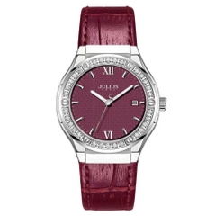 Đồng Hồ Nữ Julius JA-1395F( Màu Đỏ Rượu