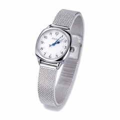 Combo Đồng Hồ Nữ JA-1475A + Dây Mesh +Dây Chuyển ES482