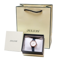 Đồng Hồ Nam JA-1391M Julius Hàn Quốc Dây Da (2 Màu)