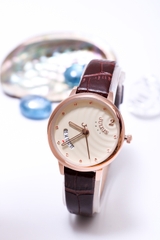 Đồng Hồ Nam JA-1391M Julius Hàn Quốc Dây Da (2 Màu)