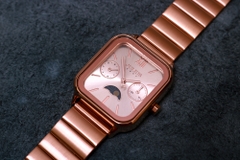 Đồng Hồ Nữ JA-1467H Julius Hàn Quốc Dây Thép (Đen)