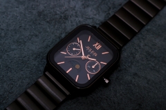 Đồng Hồ Nữ JA-1467H Julius Hàn Quốc Dây Thép (Đen)