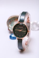 Đồng Hồ Nữ JA-1348C Julius Hàn Quốc (Xanh)