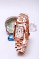 Combo Quà Tặng Đồng Hồ Nữ JA-1338B Kèm Dây Mesh