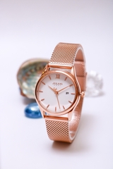 Combo Quà Tặng Đồng Hồ Nữ JA-1309LC Kèm Dây Mesh + Lắc Tay JSP078