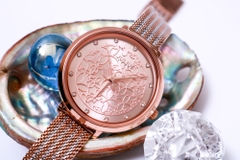 Đồng Hồ Nữ JA-1400B1 Julius Hàn Quốc Dây Thép