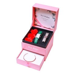 ComboiĐồng Hồ  Nữ Julius JA-1338A + Dây Thép