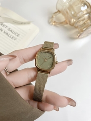 Đồng Hồ Nữ JA-1538 Julius Hàn Quốc Dây Thép (4 Màu)