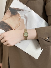 Đồng Hồ Nữ JA-1538 Julius Hàn Quốc Dây Thép (4 Màu)