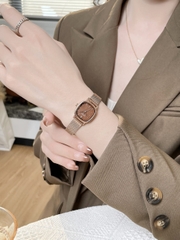 Đồng Hồ Nữ JA-1538 Julius Hàn Quốc Dây Thép (4 Màu)