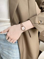 Đồng Hồ Nữ JA-1538 Julius Hàn Quốc Dây Thép (4 Màu)