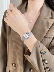 Đồng Hồ Nữ JA-1538 Julius Hàn Quốc Dây Thép (4 Màu)