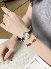 Đồng Hồ Nữ JA-1539 Julius Hàn Quốc Dây Da (4 Màu)