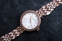 Combo Đồng Hồ Nữ JA-1421B Julius + Dây Chuyển ESME ES482